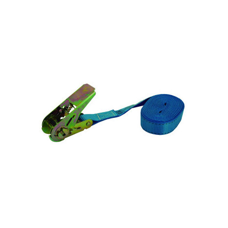 Eslinga SMC501SB con Hebilla – Capacidad 500 kg, 5 m x 25 mm, Cinta de Amarre Resistente para Carga, Transporte y Sujeción