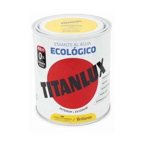 AKZO NOBEL ESMALTE ACRIL BRI. 2,5 LT BL AL AGUA ECOLOGICO TITANLUX