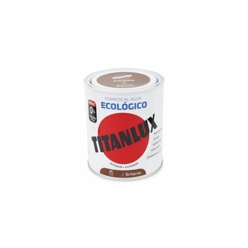 

Esmalte 750 Ml Ocre Al Agua Ecologico Titanlux