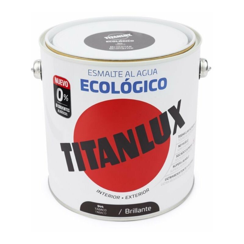 

Esmalte Acril Bri. 2,5 Lt Taba Al Agua Ecologico Titanlux