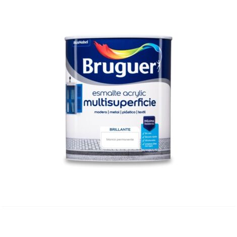 Esmalte acril bri. 750 ml bl/perm int/ext s/olor bruguer