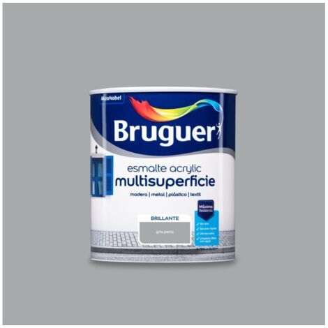 Esmalte acril bri. 750 ml gr/per int/ext s/olor bruguer