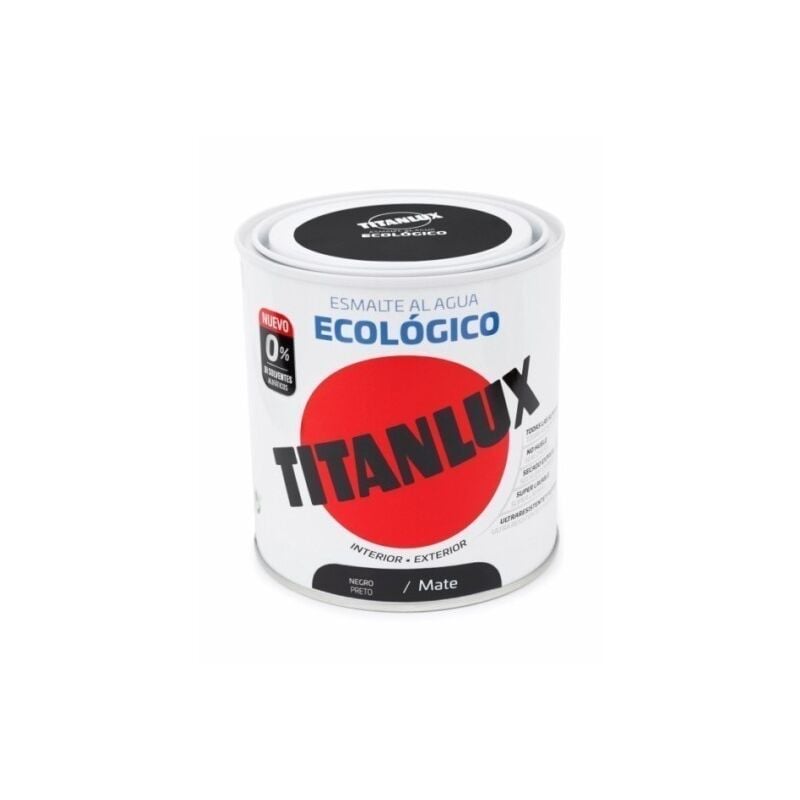 

Esmalte Acril Mate 250 Ml Ne Al Agua Ecologico - Titanlux