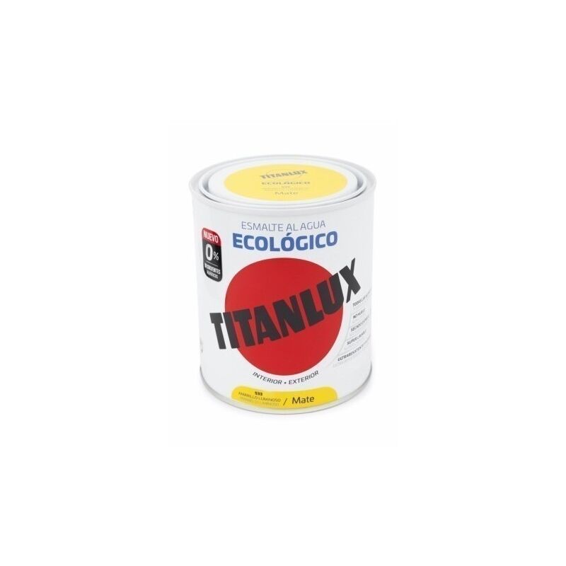 

Esmalte 750 Ml Am/Lum Al Agua Ecologico Titanlux