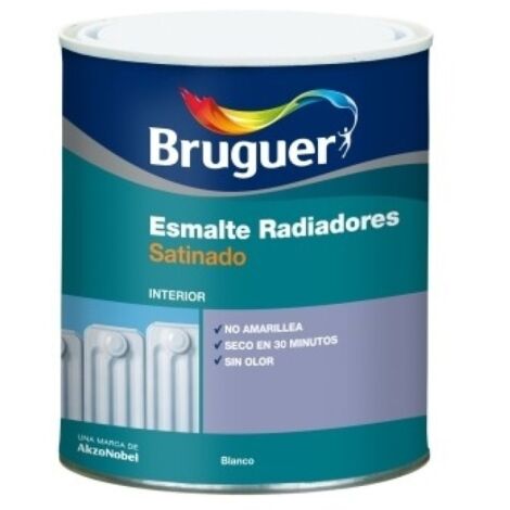 Esmalte acril sat. 750 ml bl int/ext radiadores bruguer