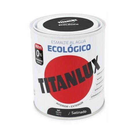 AKZO NOBEL COATINGS S.A Esmalte Satinado 750 Ml Ne Al Agua Ecologico Titanlux