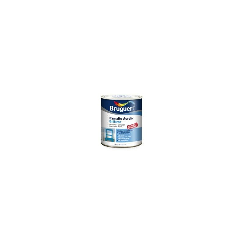 

Esmalte Acrilico Brillante 750 Ml Azul/Luminoso Interior/Exterior Sin Olor Bruguer