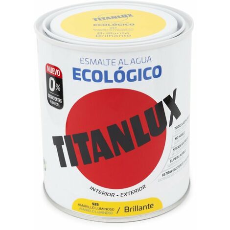 Titanlux Esmalte Eco Brillo Amarillo Luminoso 750m