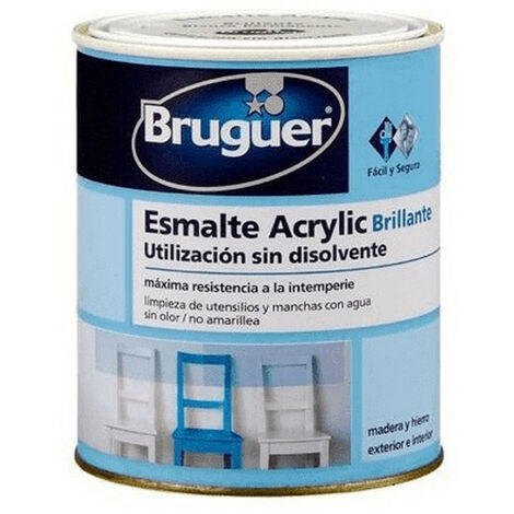 Esmalte acrylic multisuperficie mate blanco permanente 0,750l 5069889| Bruguer Hammerite Xyladecor