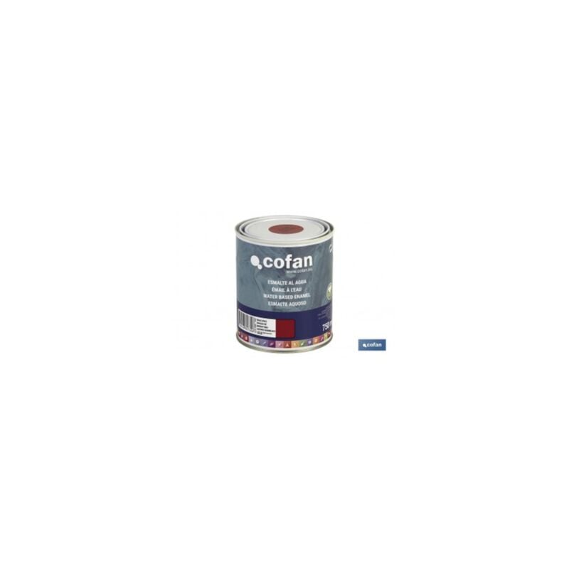 

Esmalte al agua 750 ml rojo vivo brillo