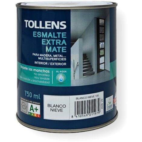 ESMALTE AL AGUA EXTRA MATE 750 ML
