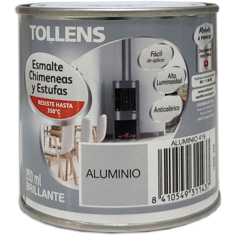 

Esmalte Anticalorico Aluminio 250 Ml