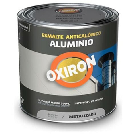 AKZONOBEL Esmalte anticalorico oxiron titan 250 ml aluminio