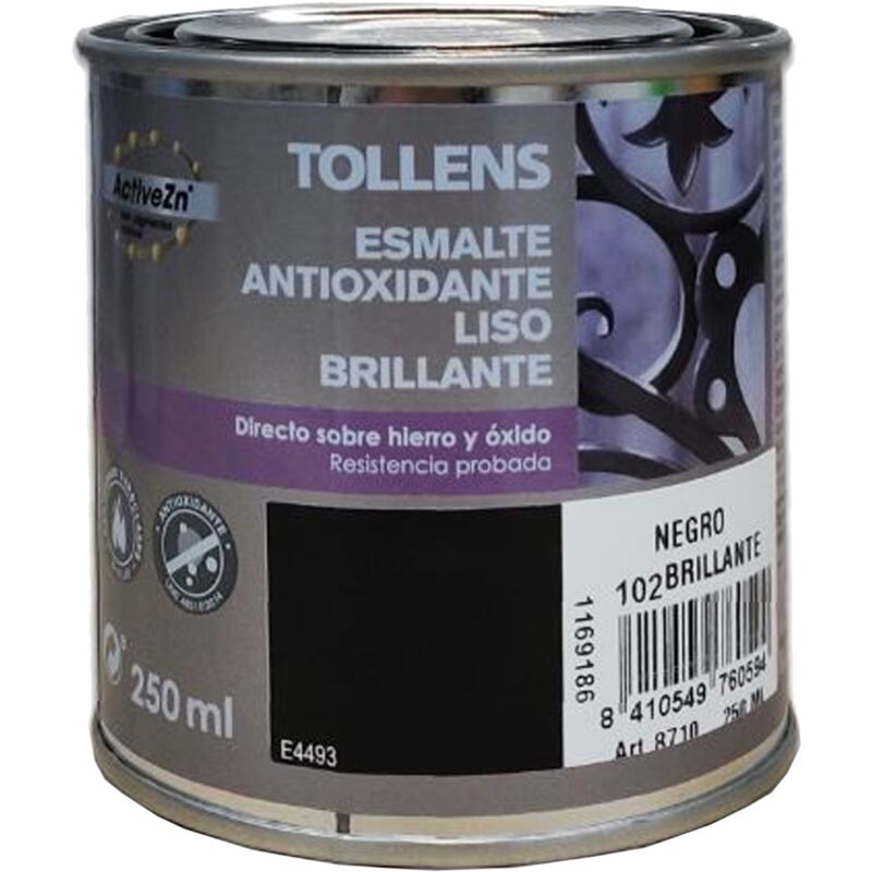 

ESMALTE ANTIOXIDANTE LISO BRILLANTE 250 ML | COLOR: Negro 102 - Negro 102