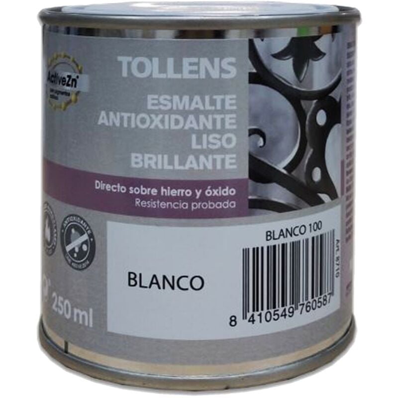 

ESMALTE ANTIOXIDANTE LISO BRILLANTE 250 ML | COLOR: Blanco 100 - Blanco 100