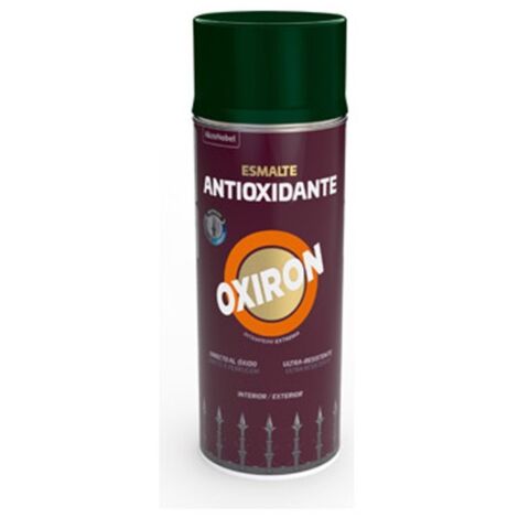 Esmalte antioxidante spray oxiron liso brillante 400 ml verd