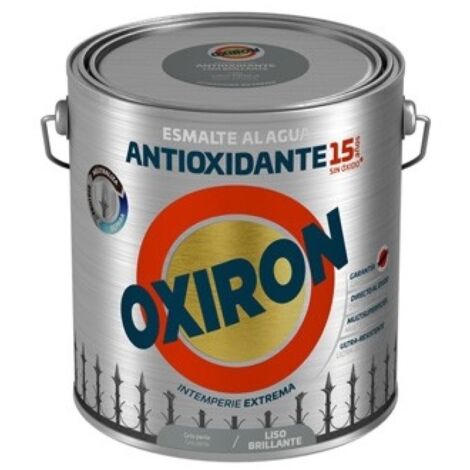 Esmalte antioxidante Titan Oxiron al agua Liso Brillante