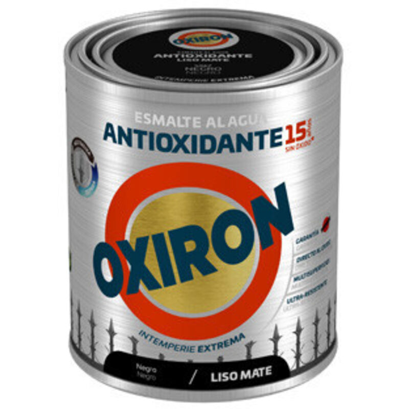 

Esmalte Antioxi. Mate 750 Ml Ne Ext. Liso Oxiron Al Ag - Titan