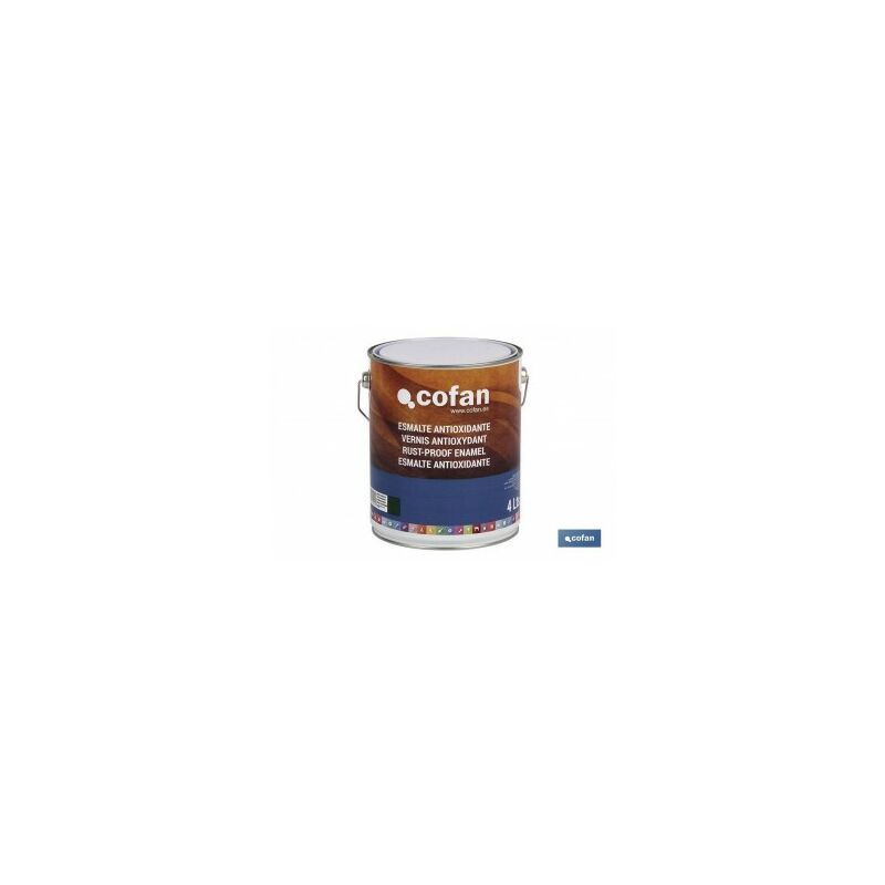

Esmalte antioxidante negro brillo 4l