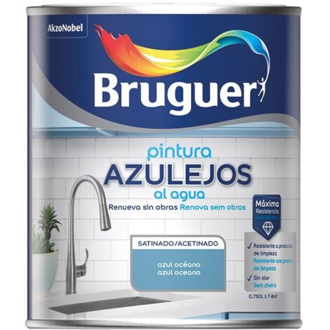 ESMALTE AZULEJOS AGUA BLANCO SAT - 0,75 L