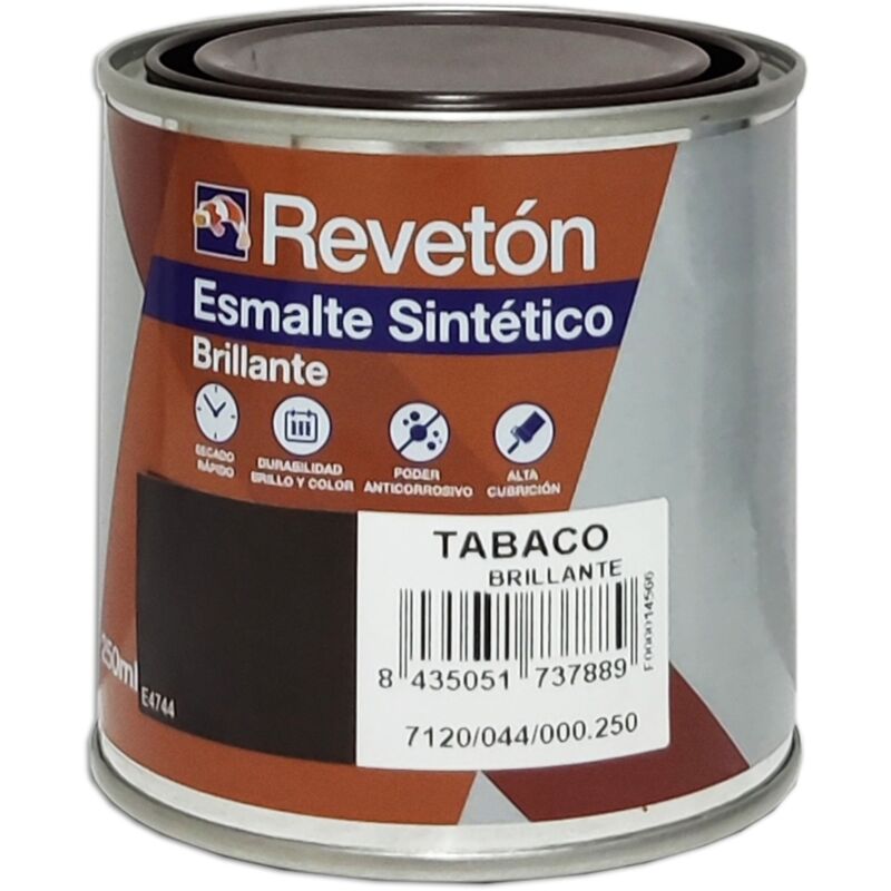 

ESMALTE BRILLANTE 250 ML | COLOR: Tabaco 044 - Tabaco 044 - Reveton