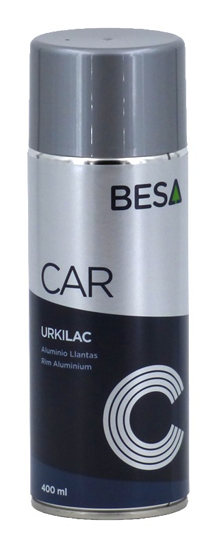 

Esmalte en spray Aluminio llantas URKI-LAC 400ML - Besa