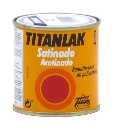 

Esmalte-Laca poliuretano satinada Titanlak | 125 mL - 1401 Negro