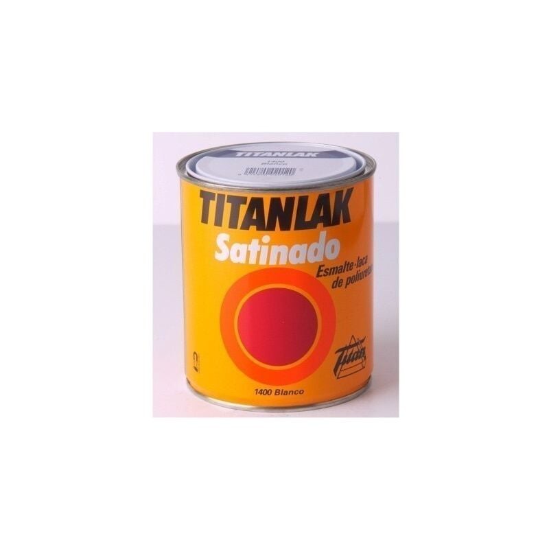 

Esmalte Laca Satinado 4 Lt Blanco Interior/Exterior Poliuretano Titan Titanlak