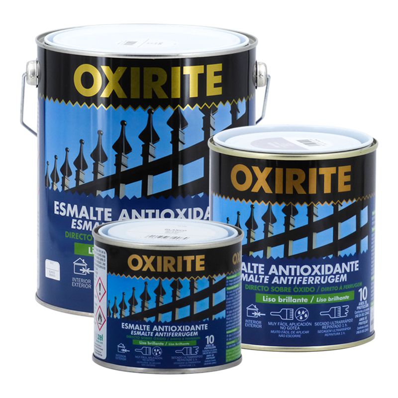 

Oxirite liso brillante 10 años blanco/negro | Negro - 250 mL