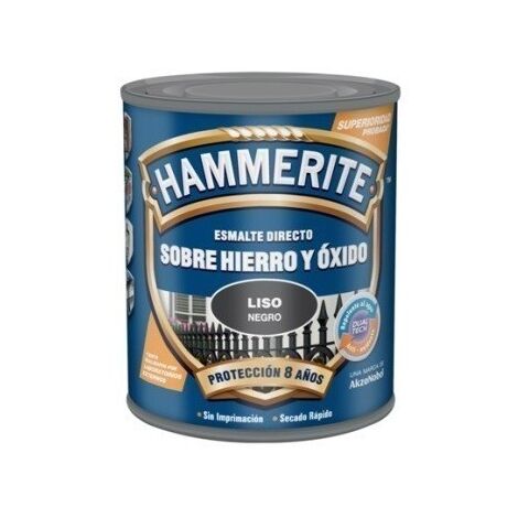 Esmalte Antioxidante Satinado 750 Ml Negro Exterior Hammerite