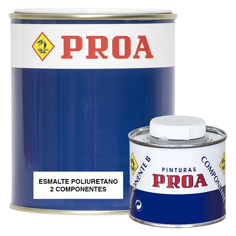 

Proa - ESMALTE POLIURETANO DOS COMPONENTES BRILLANTE, Amarillo RAL 1023 11,5lts