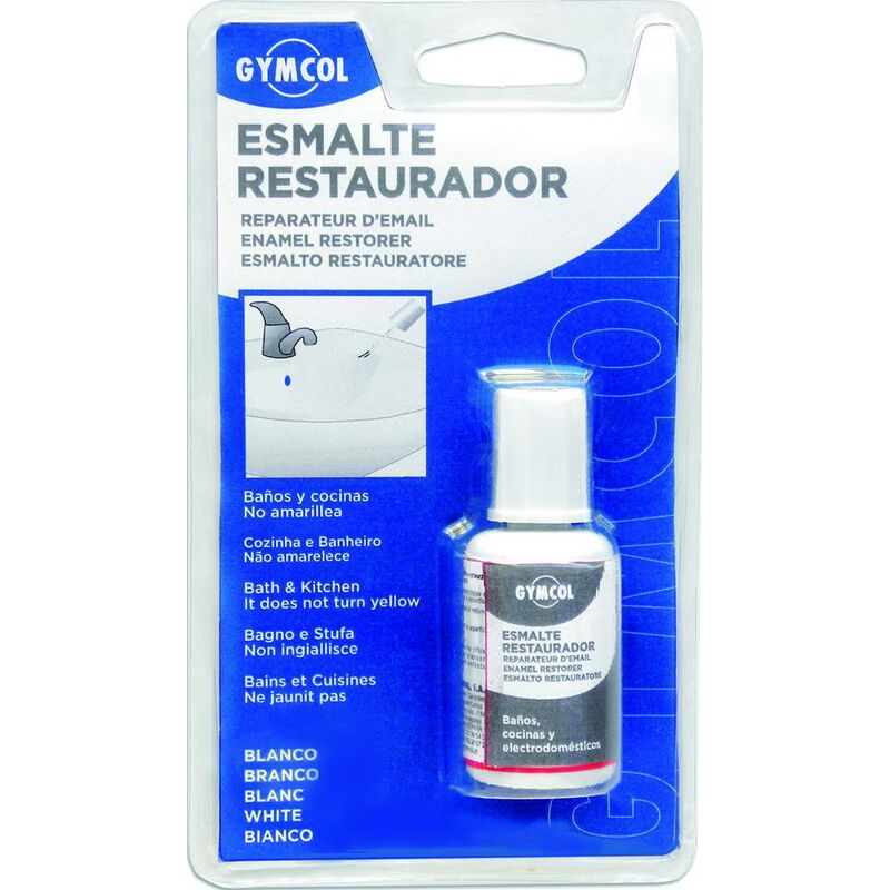 

Gymcol - Esmalte Restaurador Ceramica 20ml Pincel