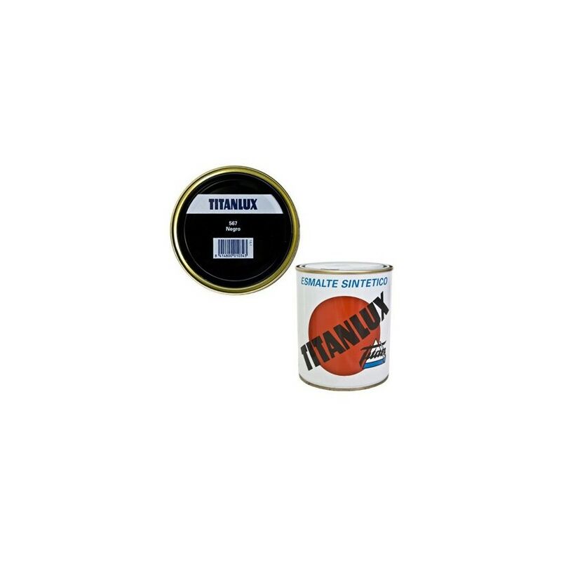 

Titanlux - Esmalte sint mate negro