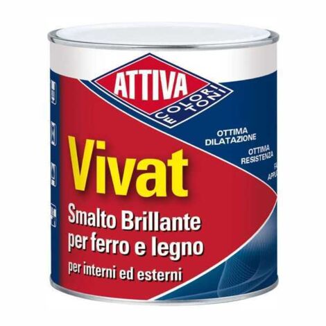 Esmalte sintético 0,750 017 Gris Fer.Vivat Attiva