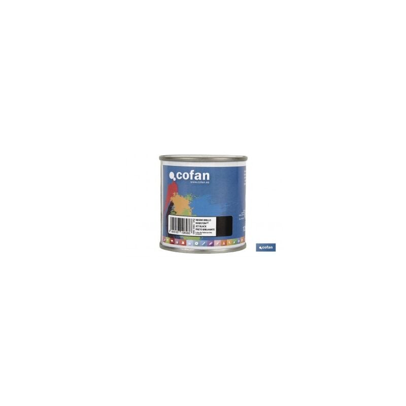 

Esmalte sintÉtico 125 ml negro brillo
