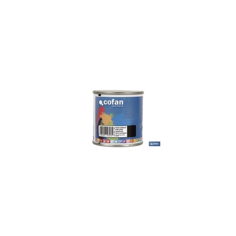 

Esmalte sintÉtico 125 ml negro satinado