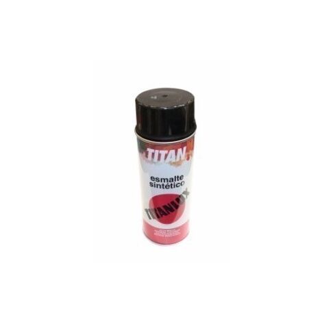 Esmalte Sintetico Brillante 400 Ml Negro Titanlux Titan