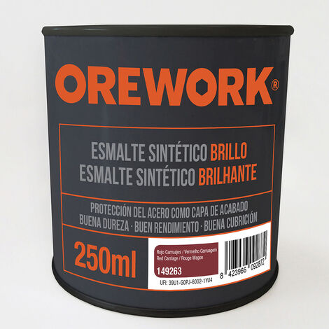Esmalte sintético brillante - Rojo carruaje - 250 ml
