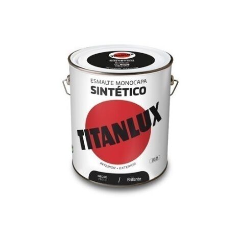 Esmalte Sintetico Brillo 0567 4 L Negro