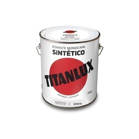 Esmalte Sintetico Exterior Brillo 566E 4 L Blanco