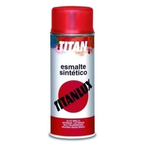 Esmalte Sintetico Mate 400 Ml Blanco Titlux Titan