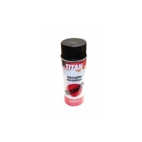 Esmalte Sintetico Mate 400 Ml Negro Titan