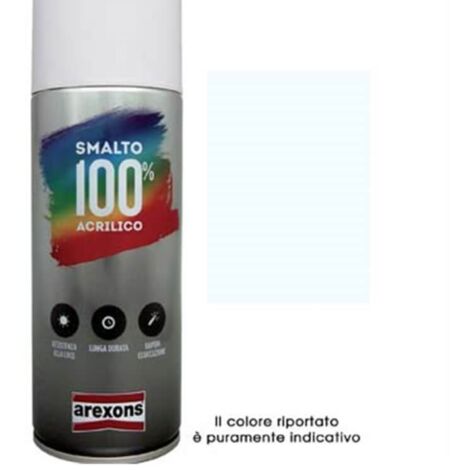 Esmalte Spray Color Acrílico Arexons Bianco Elettrodomestici Ml 400