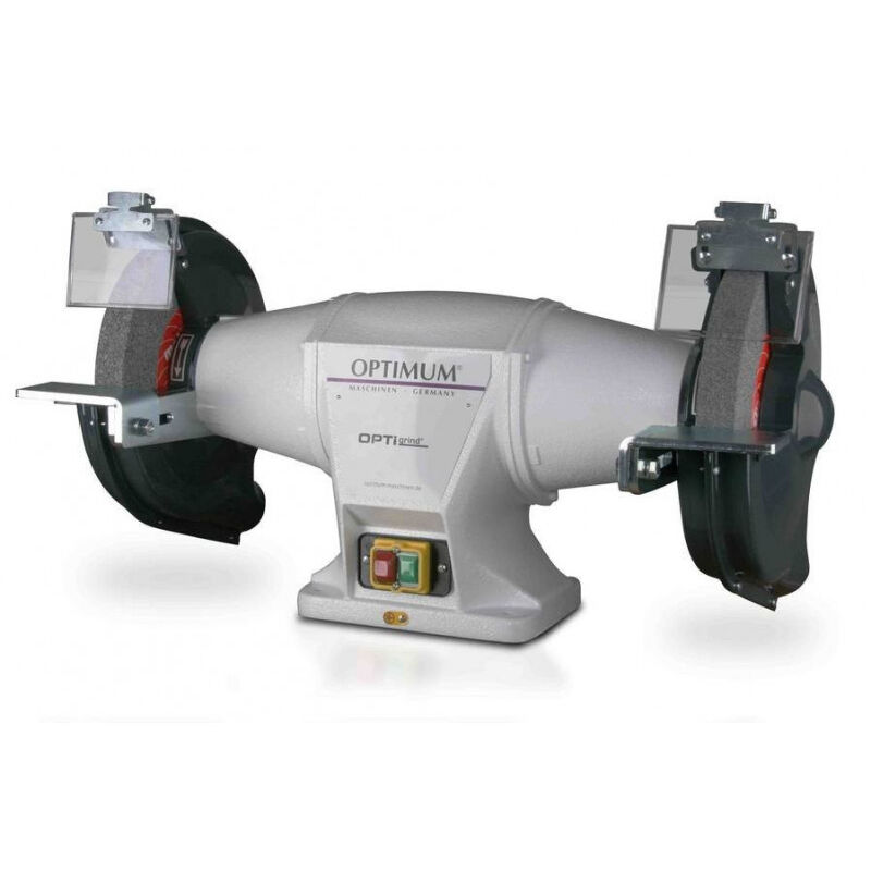 

Optimum - Esmeriladora de banco premium GZ 25D | Dimensiones (l x an x al) 670 x 340 x 410 mm - Peso neto 44.8 kg