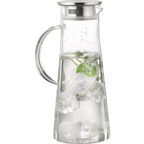 ESMEYER Filterkaraffe Esmeyer® FARO 1,7l Borosilikatglas transparent