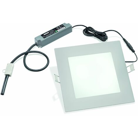 Esotec LED PANEL, 10W, QUADRATISCH, KALTWEISS