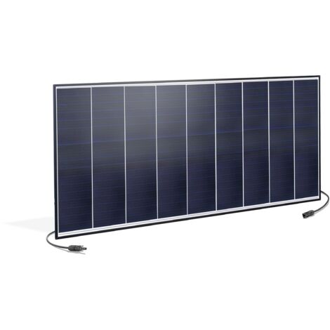 esotec monokristallines Solarmodul, 125Wp, 30,5V, MC4, wetterfest, 131075