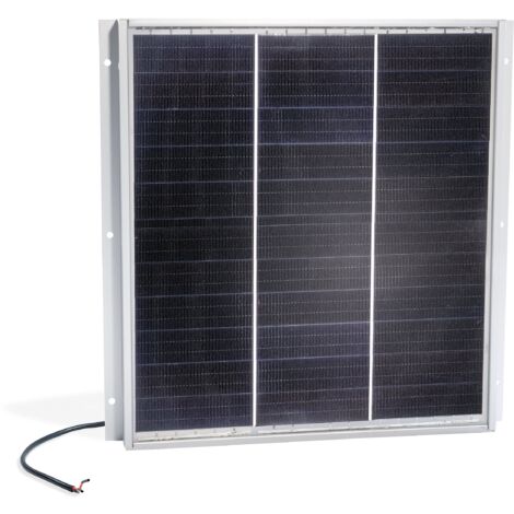 esotec monokristallines Solarmodul, 20Wp, 18,3V, 360x355x25mm, MC4, 130106