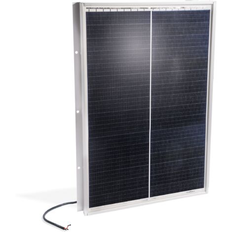 esotec monokristallines Solarmodul, 30Wp, 18V, 520x370x25mm, wetterfest, 130107