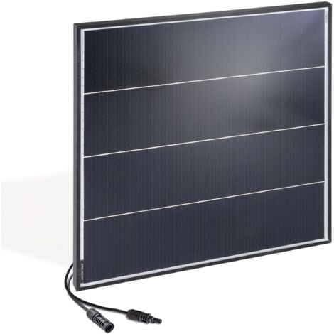 esotec monokristallines Solarmodul, 50Wp, 18,8V, 530x490x25mm, MC4, 130112